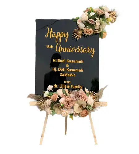 Papan Bunga Akrilik Kawungcarang