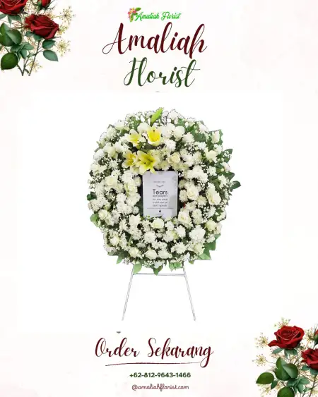 Krans Bunga Duka Kawungcarang